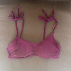 Magenta purple bikini top